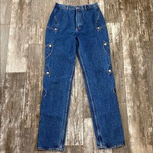 VINTAGE LAWMAN WESTERN STYLISH WOMEN’S JEANS, SIZE 11